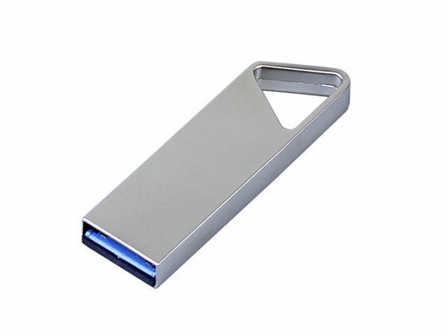 USB 3.0-флешка на 64 Гб с мини чипом и отверстием для цепочки — фото 2