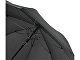 Ветрозащитный автоматический цветной зонт Kaia 23", черный
