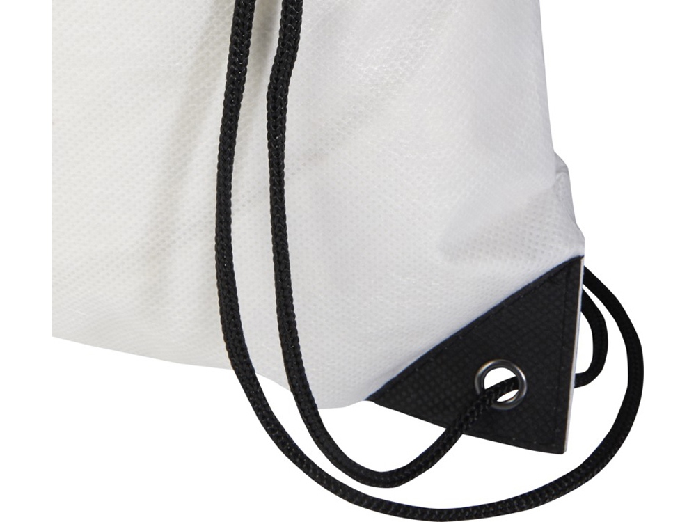 Рюкзак-мешок  на шнурке «Evergreen» из переработанного нетканого материала фото 4 Рюкзак-мешок  на шнурке «Evergreen» из переработанного нетканого материала фото 4