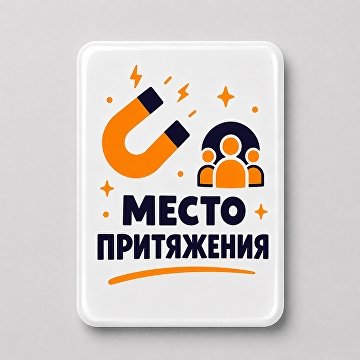белый