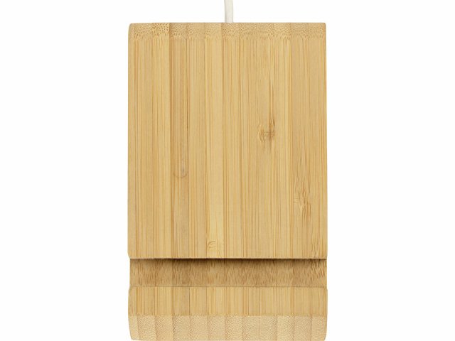 Беспроводное зарядное устройство из бамбука «Jetty», 10 Вт thumbnail