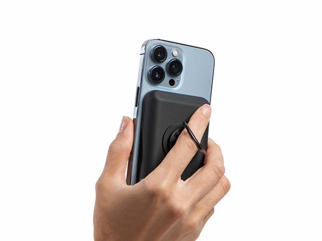 Магнитный беспроводной внешний аккумулятор с быстрой зарядкой QC/PD 20 Вт «MagnetIQ», 5000 mAh thumbnail