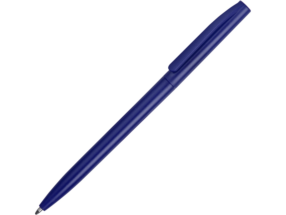 Синяя пластиковая ручка Reedy под нанесение логотипа