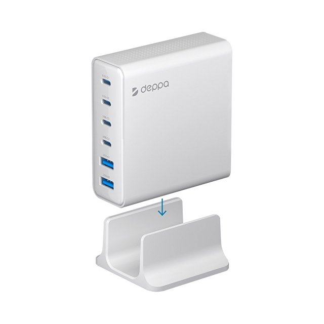 Зарядная станция 4xUSB Type-C, 2xUSB, PD, QC, 160Вт — фото 2