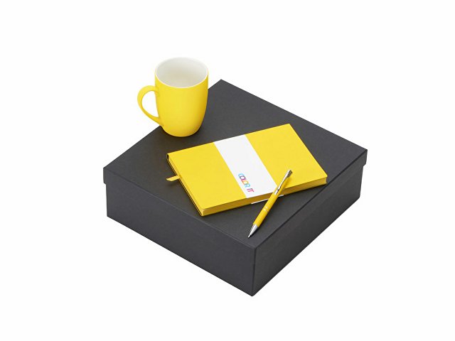 Подарочный набор «COLOR IT» с блокнотом, металлической ручкой и кружкой