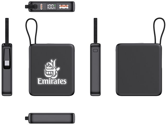 Внешний аккумулятор с подсветкой лого «Nex», 5000 мАч thumbnail