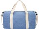 Спортивная сумка из переработанного хлопка и полиэстера плотностью 210 г/м² Pheebs, синий/натуральны