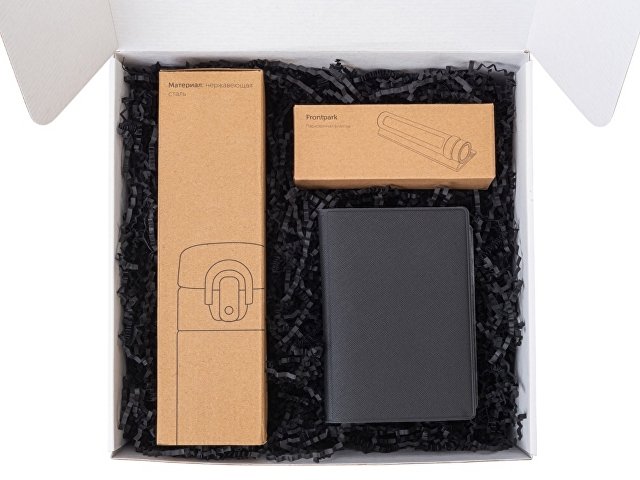 Подарочный набор «Premier» с термокружкой, парковочной визиткой и обложкой для документов thumbnail