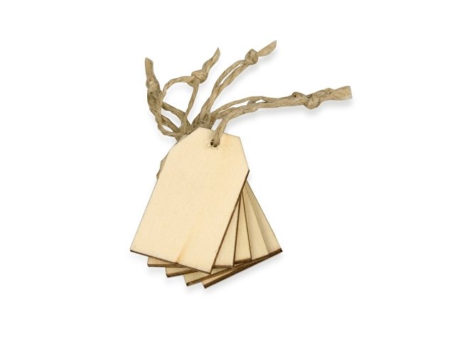 Набор деревянных ярлыков, 3 х 5 см thumbnail