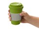 Термокружка "Muffin" из натуральных волокон, зеленое яблоко
