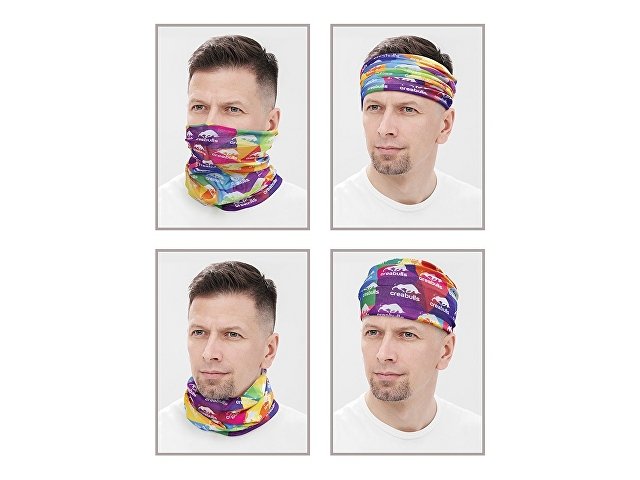 Многофункциональная бандана с возможностью полноцветной печати thumbnail