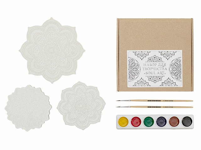 Набор для творчества мандалы из гипса «Soul Art» thumbnail