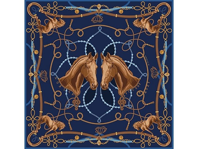 Платок «Конный клуб»