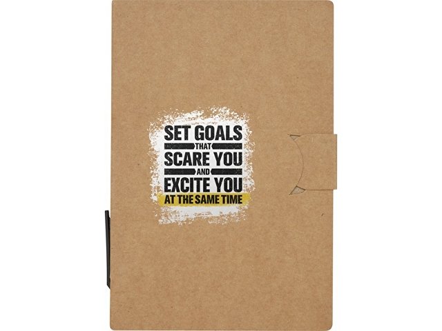 Блокнот «Swift» со стикерами и шариковой ручкой thumbnail