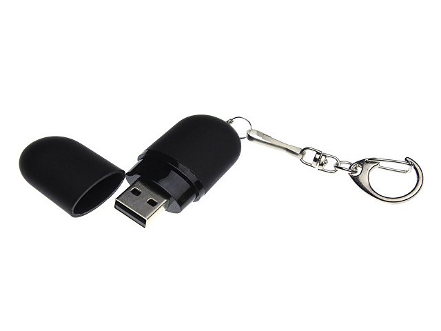 USB 3.0- флешка «Goutte Soft-touch» на 256 Гб каплевидной формы — фото 2