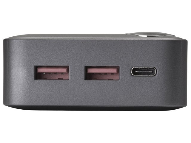 Внешний аккумулятор «Mild Pro» c быстрой зарядкой QC/PD, металлик soft-touch, 20 000 mAh thumbnail