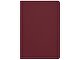 Бизнес-тетрадь А5 "Pragmatic Contrast", 40 листов в клетку, бордовый с темно-серым срезом