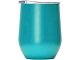 Вакуумная термокружка "Sense", непротекаемая крышка, бирюзовый (Р)