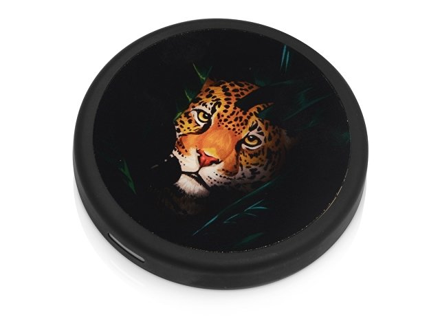 Беспроводное зарядное устройство «Sketch» с закаленным стеклом