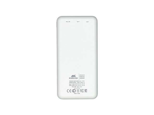 Внешний аккумулятор с быстрой зарядкой  VA2571, 20000 mAh — фото 3