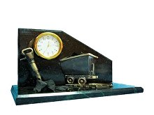 Настольный часы «Угольный натюрморт» (арт. 300658)