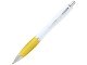 Nash шариковая ручка из переработанной пластмассы - Желтый (синие чернила)