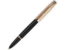 Ручка перьевая Parker 51 Deluxe, F (арт. 2123511)
