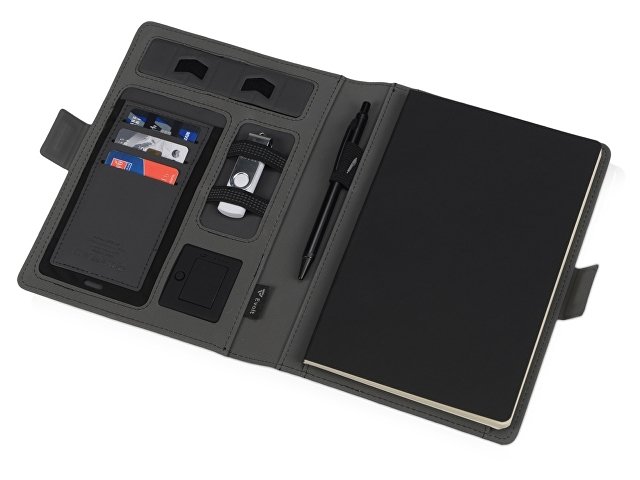 Органайзер с беспроводной зарядкой «Powernote», 5000 mAh thumbnail