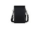Сумка наплечная BUGATTI Almata, чёрная, полиуретан, 11х4х19 см
