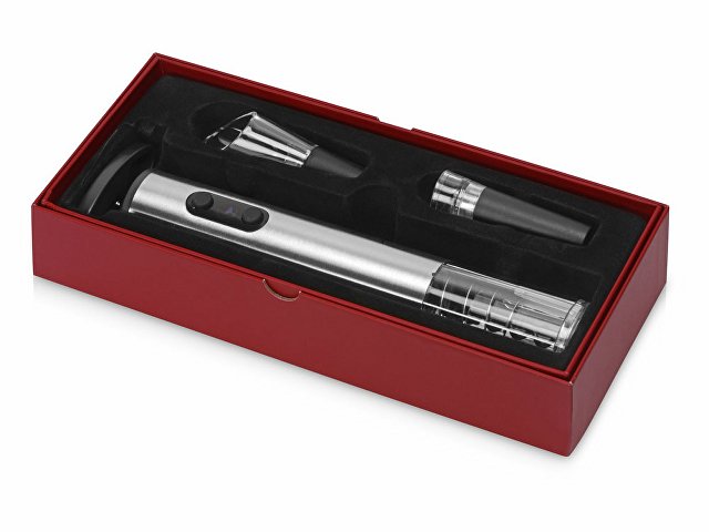 Набор аксессуаров для вина с электрическим штопором «Sicilia» thumbnail