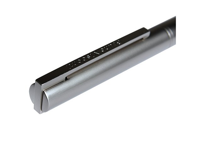 Ручка металлическая шариковая "Bergamo", серебристый thumbnail