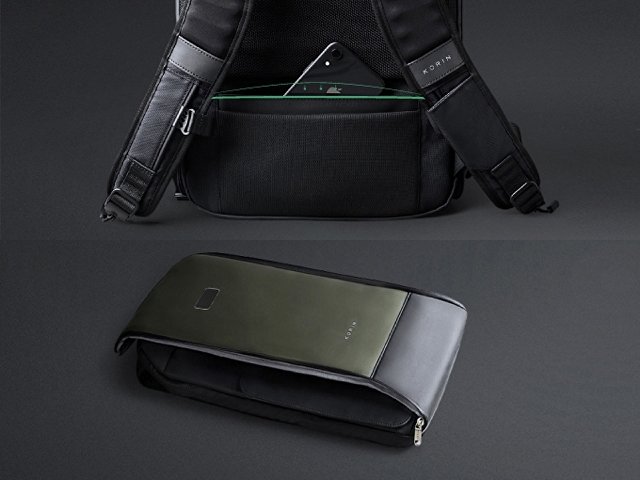 Водостойкий антикражный рюкзак FlipPack для ноутбука 15.6" thumbnail