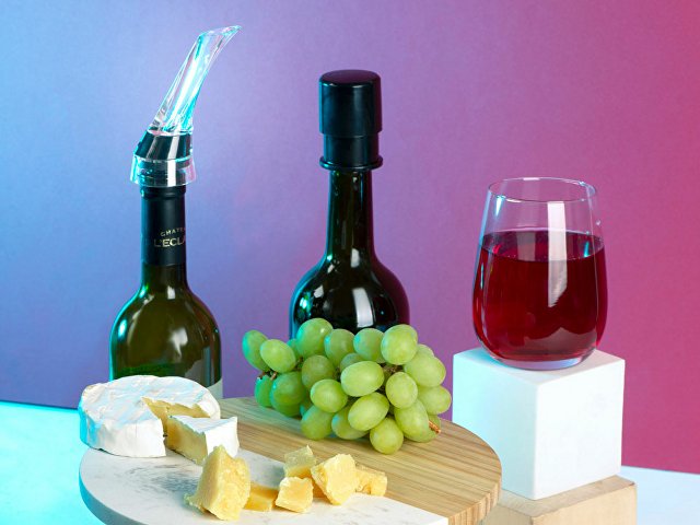 Набор для вина с аэратором и вакуумной пробкой «Positano» thumbnail