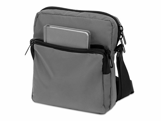 Светоотражающая сумка через плечо «Reflector» с внутренним карманом thumbnail