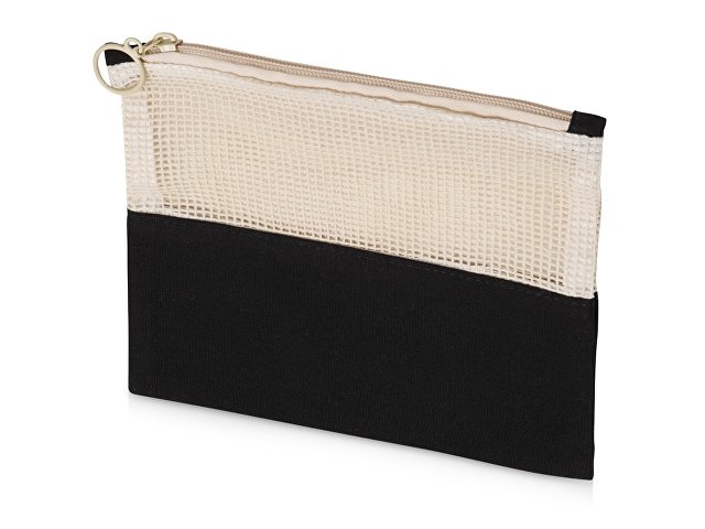 Косметичка «Mesh» хлопковая с сетчатой вставкой thumbnail