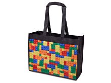 Сумка для шоппинга с карманом, с возможностью двухсторонней полноцветной печати