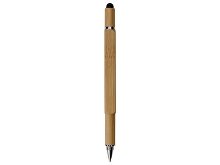 Ручка-стилус из бамбука «Tool» с уровнем и отверткой (арт. 10601108), фото 4