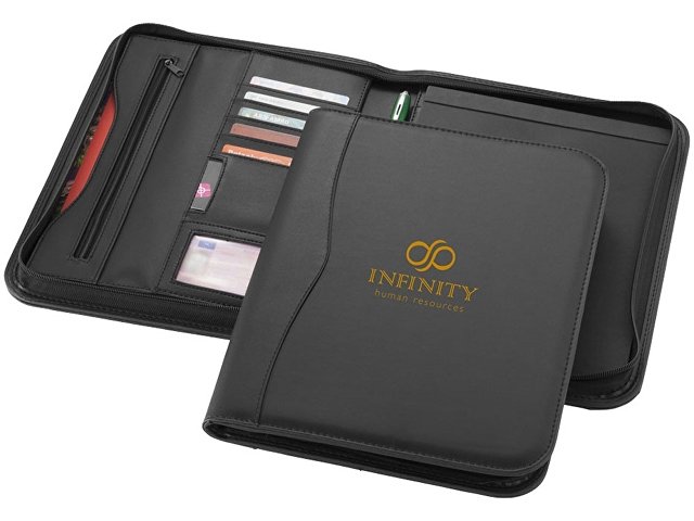 Папка А4 «Ebony» на молнии thumbnail