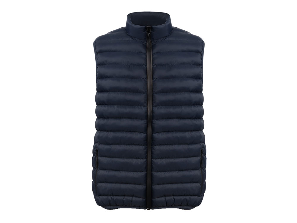 Стеганый жилет Uniqloud, мужской темно-синий