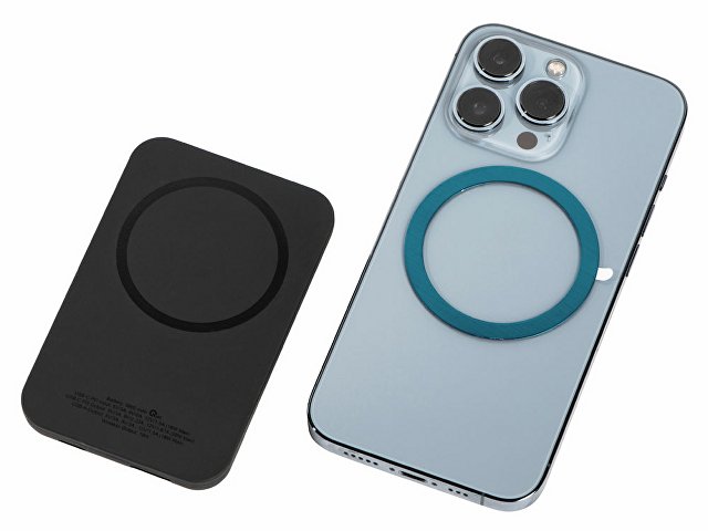 Магнитный беспроводной внешний аккумулятор с быстрой зарядкой QC/PD 20 Вт «MagnetIQ», 5000 mAh thumbnail