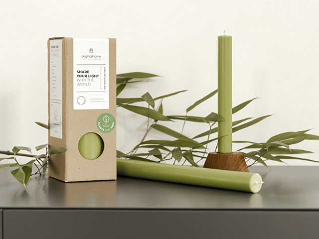 Набор столовых свечей, 10 шт. thumbnail