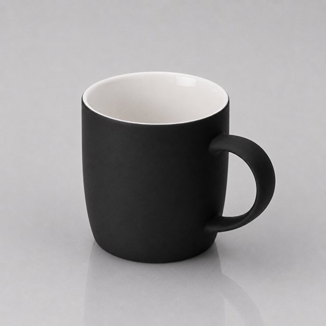 Кружка с покрытием soft-touch «Dalgona»
