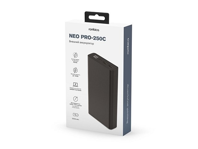 Внешний аккумулятор для ноутбуков «NEO PRO-250C», 25000 mAh thumbnail
