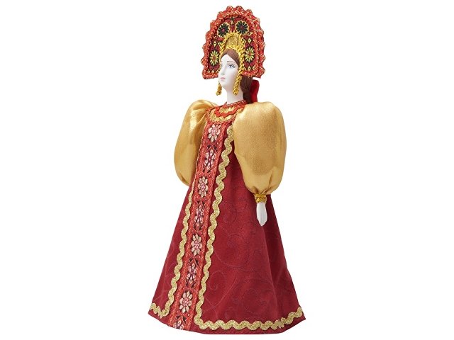 Подарочный набор: кукла фарфоровая, крем-мёд с лаймом и имбирем thumbnail