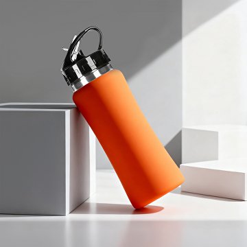 Бутылка для воды «Bottle C1», soft touch, 600 мл