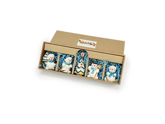 Набор новогодних игрушек thumbnail