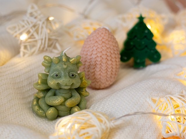 Набор свечей на подставке «Год дракона» thumbnail