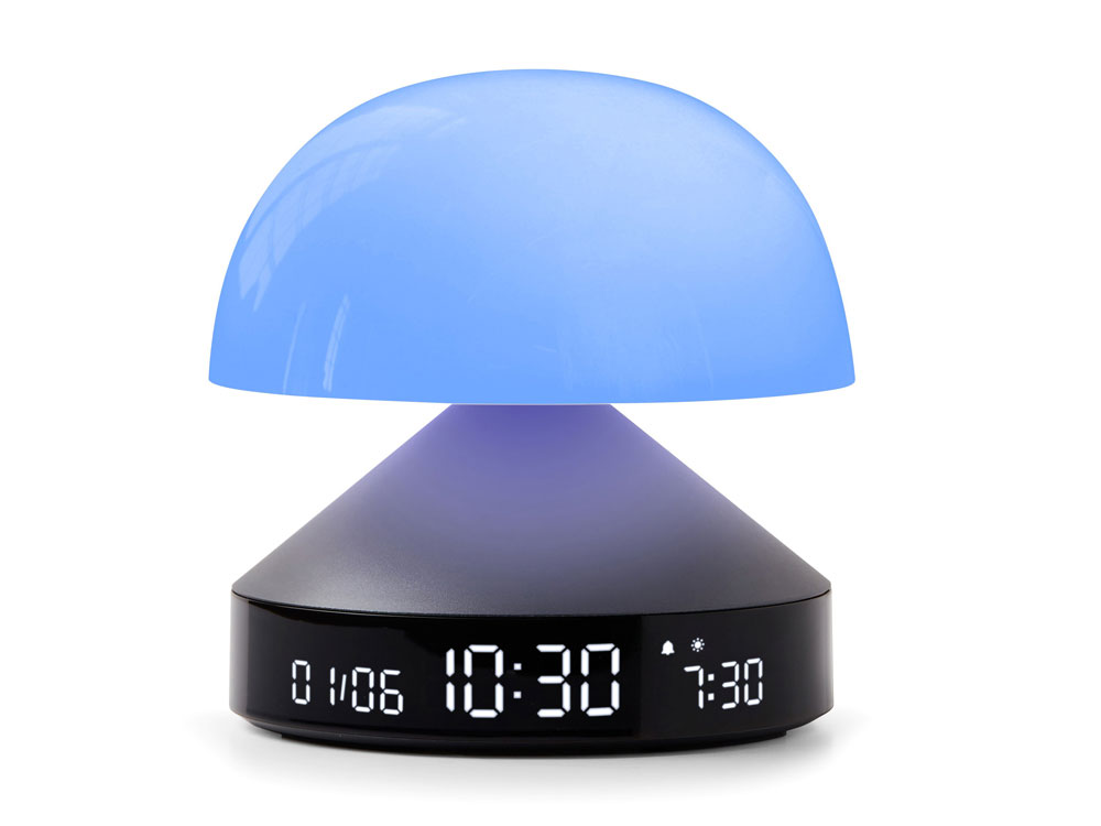 Светильник с часами и световым будильником Mina Sunrise фото 6 Светильник с часами и световым будильником Mina Sunrise фото 6