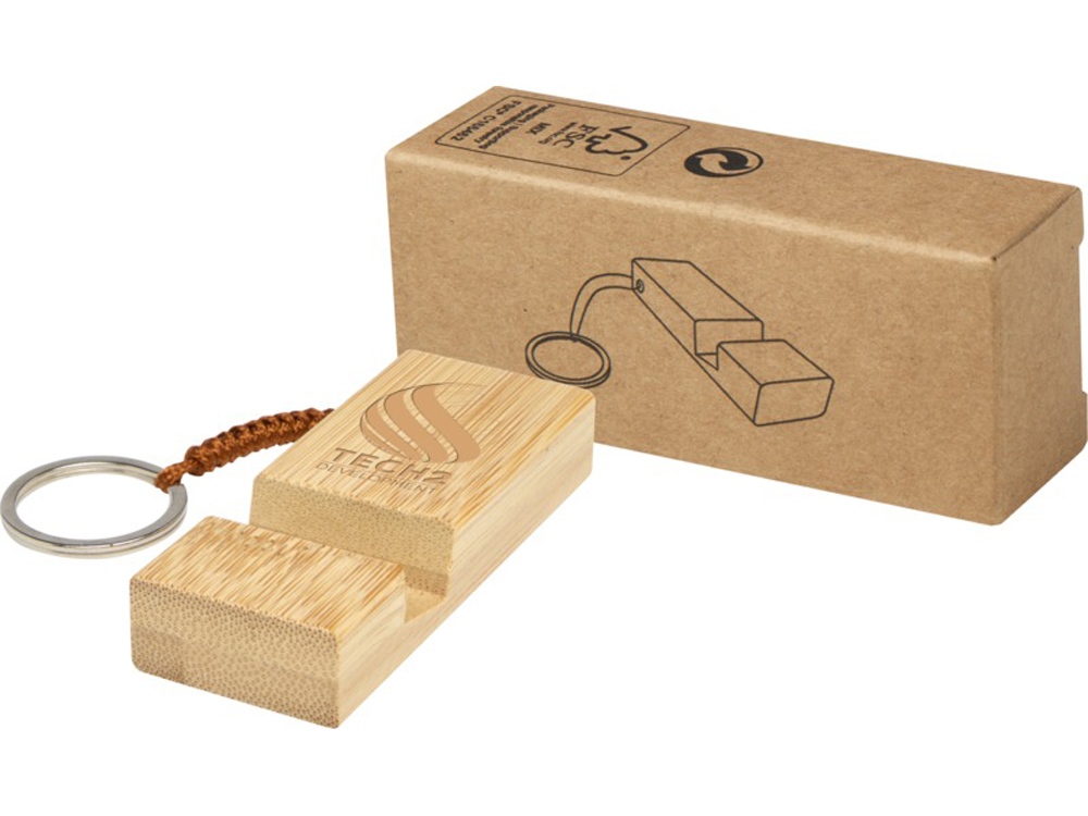 Брелок-держатель для телефона «Bosona» из бамбука фото 6 Брелок-держатель для телефона «Bosona» из бамбука фото 6