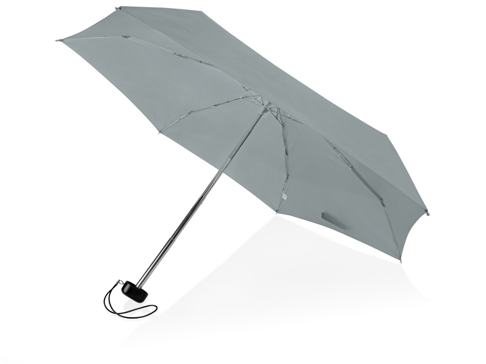 Зонт складной Stella, механический 18, серый
